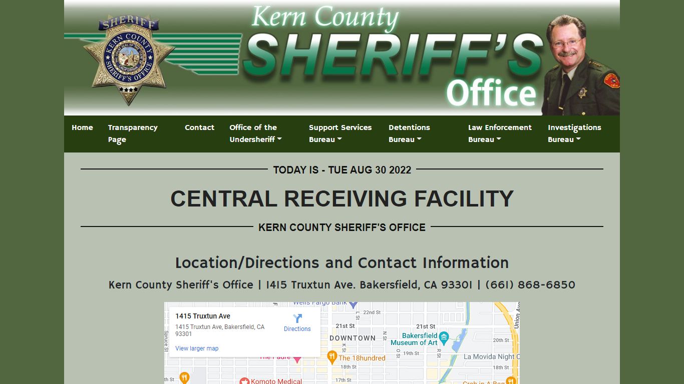 Central Receiving | KCSO